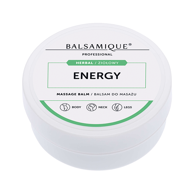 Energy balsam ziołowy do masażu