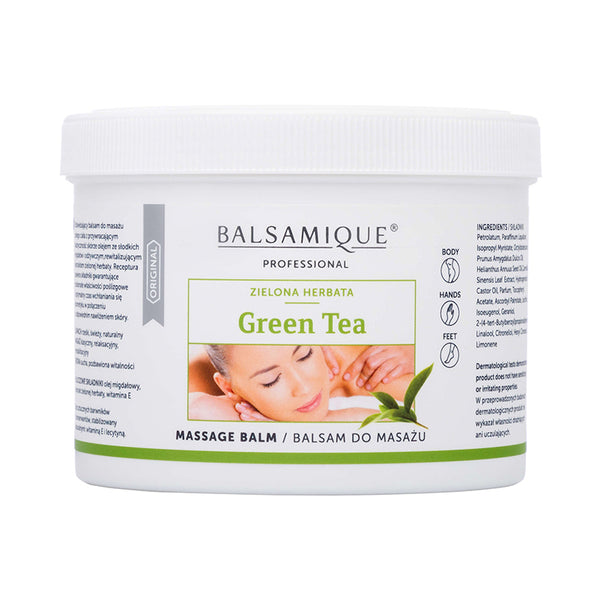 Zielona herbata balsam do masażu