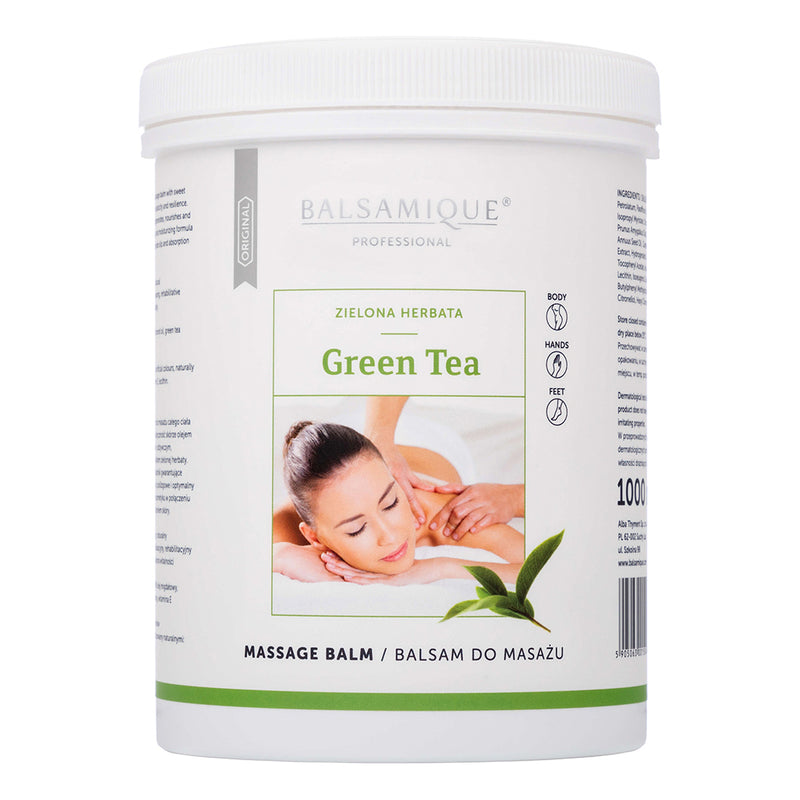 Zielona herbata balsam do masażu