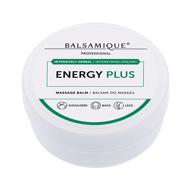 Energy Plus rozgrzewający balsam ziołowy do masażu