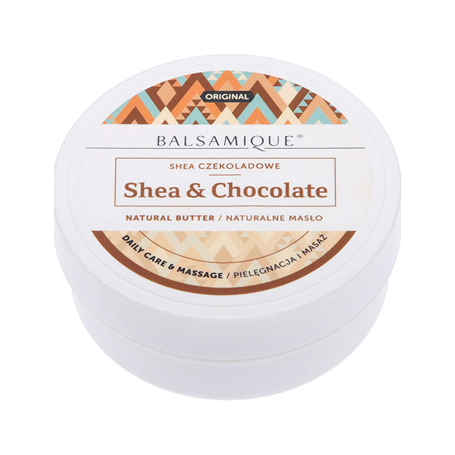<tc>Chocolate scented, natural Shea Butter for Massage</tc>