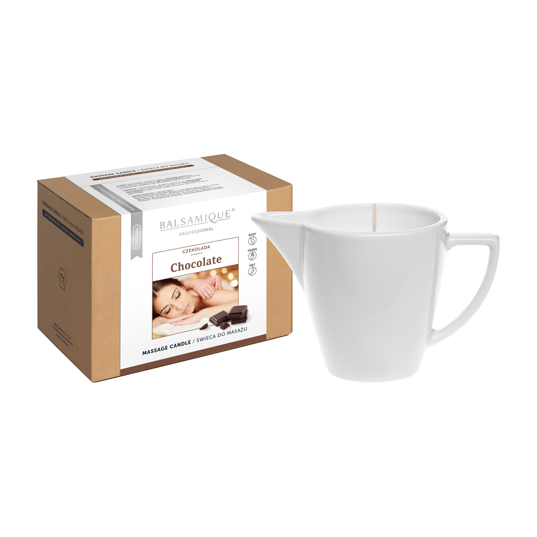 Buy Chocolate Massage Candle BALSAMIQUE® Store